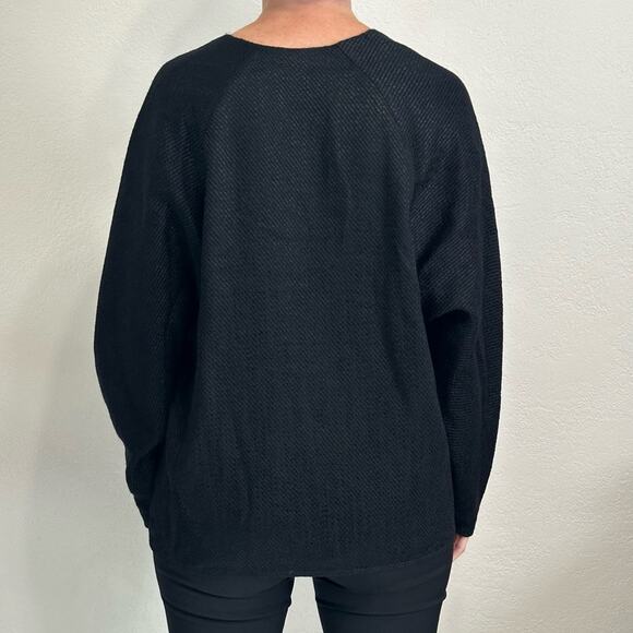 The Row Layered Top Black Knit over Silk US XS - Picture 4 of 13